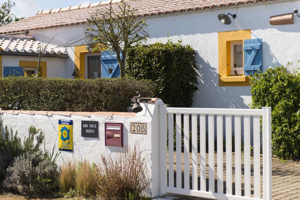 Les Yeux Bleus Bed & Breakfast Noirmoutier-en-l'Ile Buitenkant foto